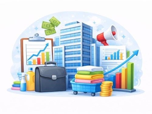 Commercial laundry service in Detroit MI